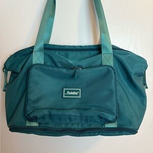 Foldie Teal Duffel Bag